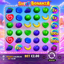 Pribet - Sweet Bonanza Slot - Süße Kaskaden und Tumble Features